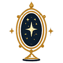 Decorative mirror symbolizing greater self-awareness and personal insight.